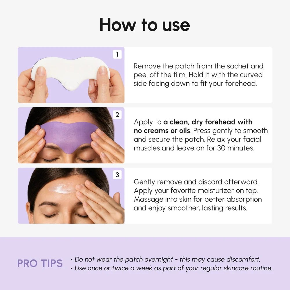 Forehead Smoothing Patches - OndulOfficial