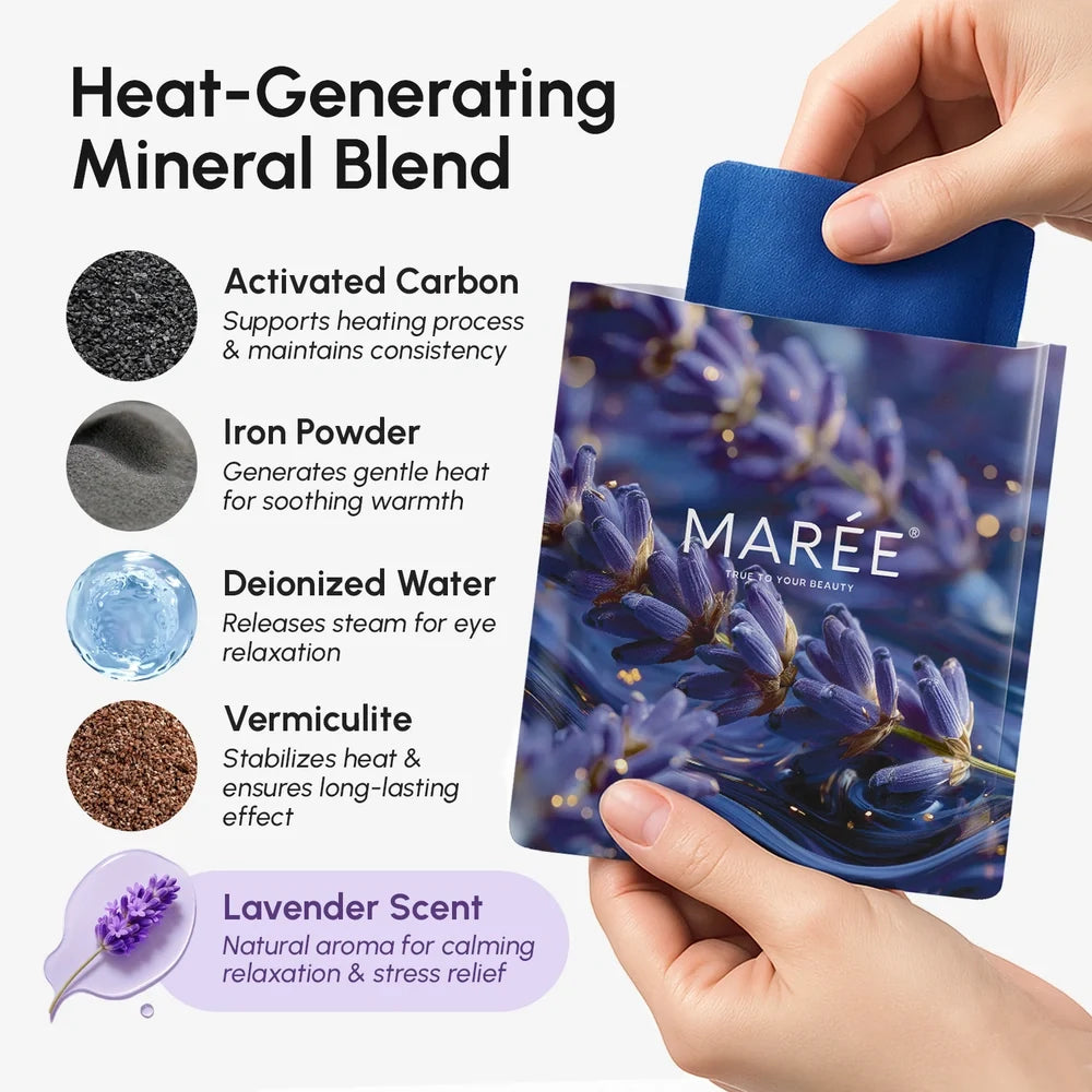 Lavender Self-Heating Steam Eye Mask