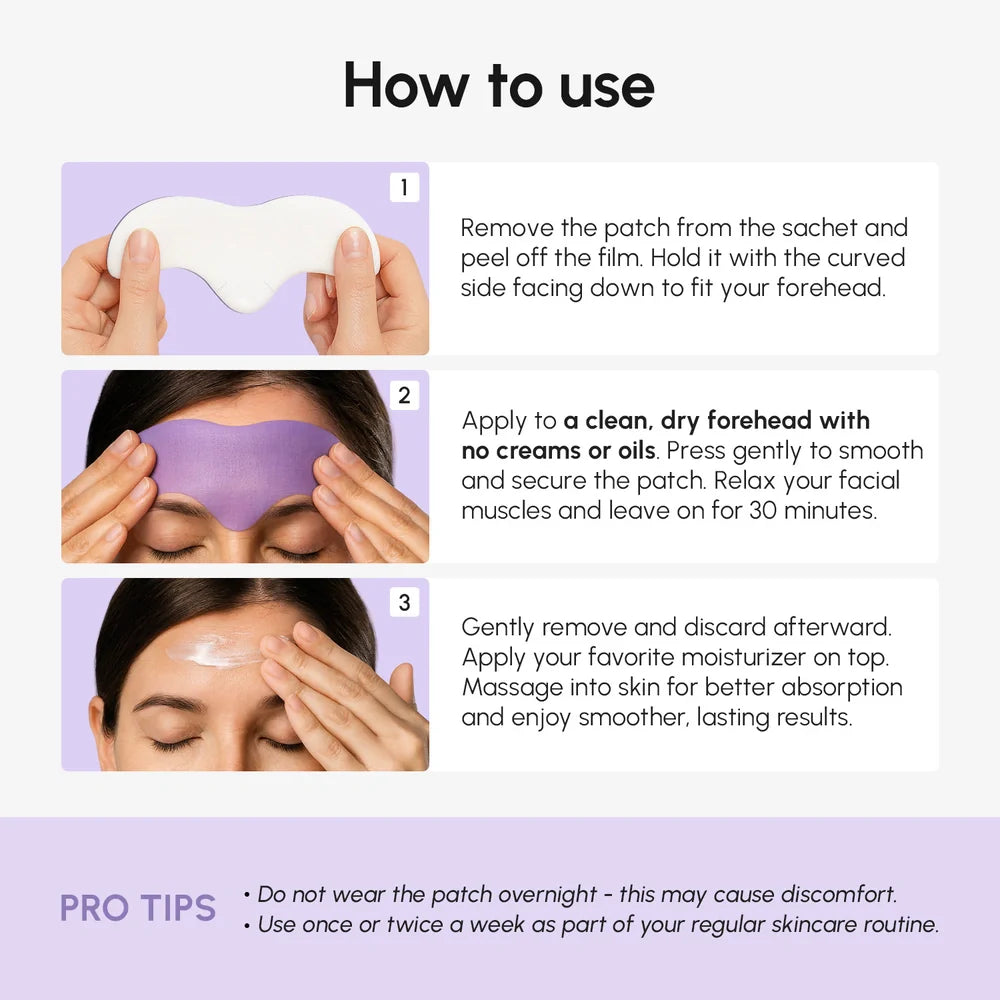 Forehead Smoothing Patches