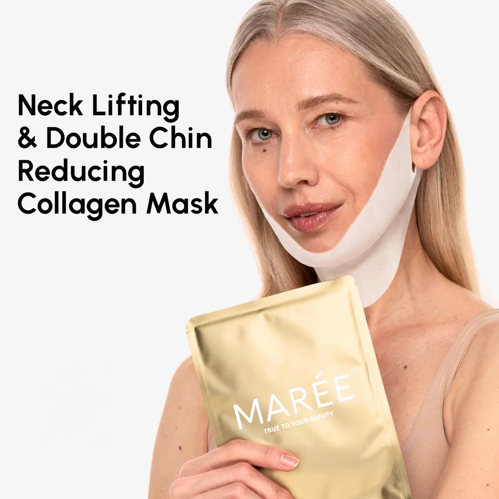 24K Gold Sculpting Jawline Masks — 20 Pack